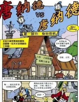 唐納德vs唐納德,Disney,简体